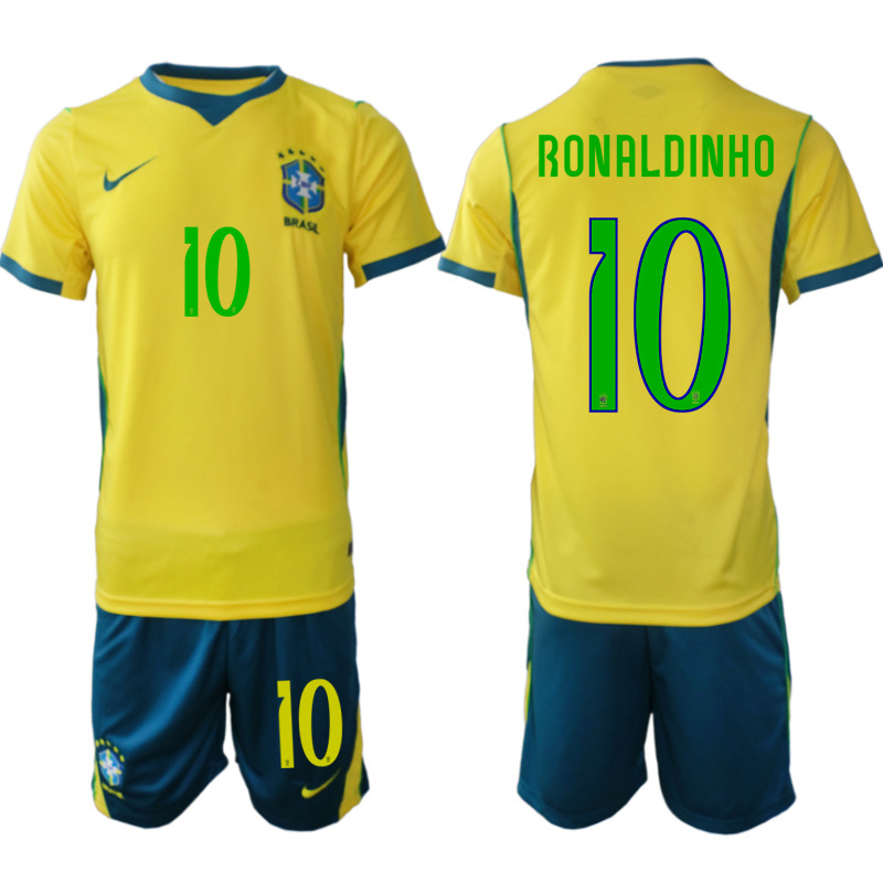 Men Brazil home #10 style 2026 World Cup Soccer jersey->brazil jersey->Soccer Country Jersey